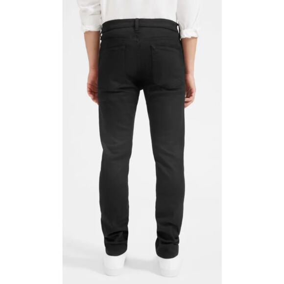 NWT Everlane The Slim Fit Jean in Black - Picture 12 of 12